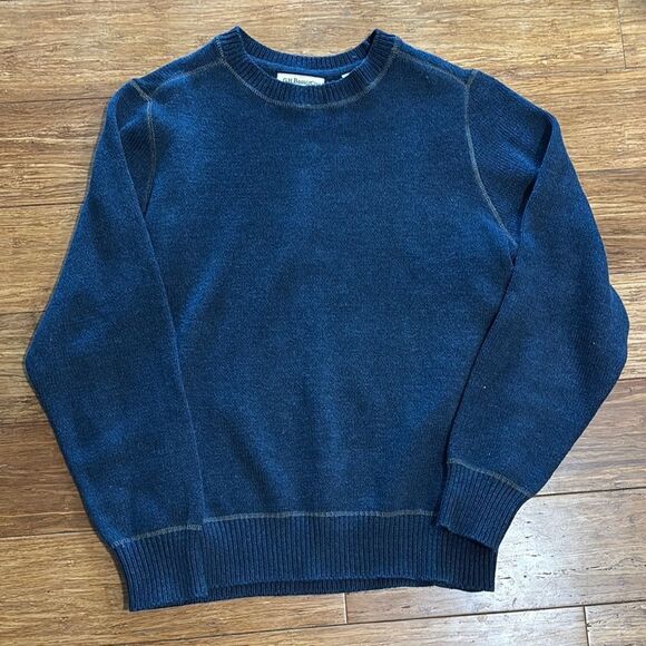 G.H. Bass & Co. Blue Crewneck Sweater, M - Picture 2 of 6
